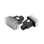 2X White LED License Plate Lamp for Mazda6 Mazda3 Hatchback (2014–2020)