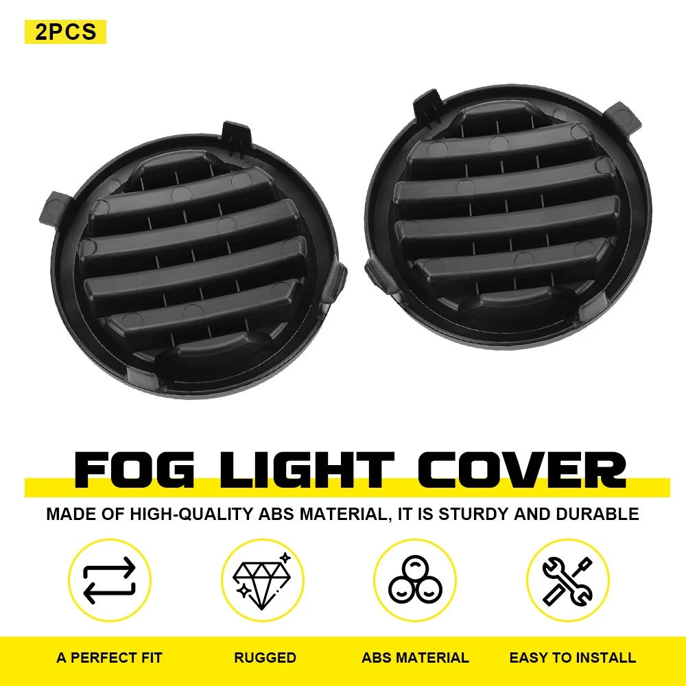 Pair of Fog Light Hole Covers for Subaru Forester (2009–2013)