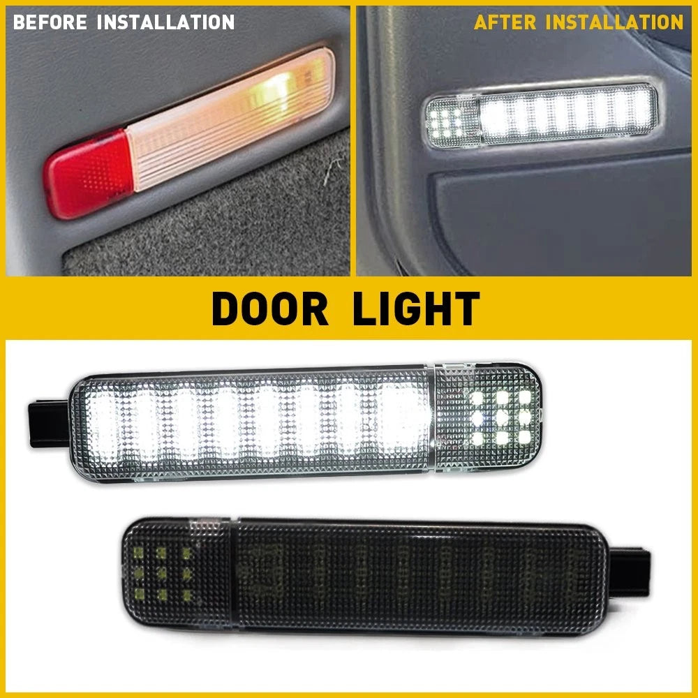LED Door Courtesy Light Lamp for Chevy C/K Silverado Suburban Tahoe Sierra (1999–2006)