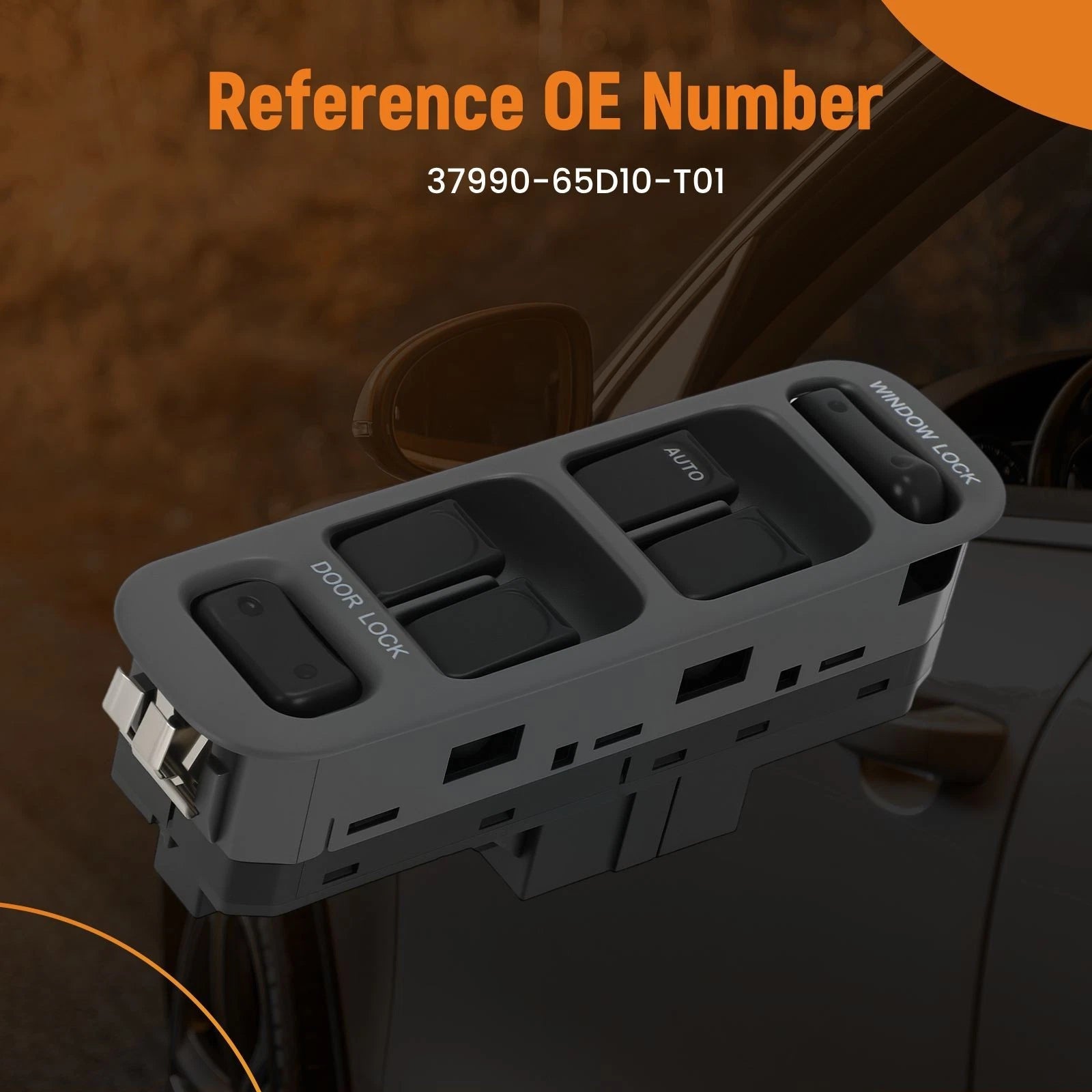 Electric Window Control Switch for Chevrolet Tracker (1999–2004) 37990-65D10-T01