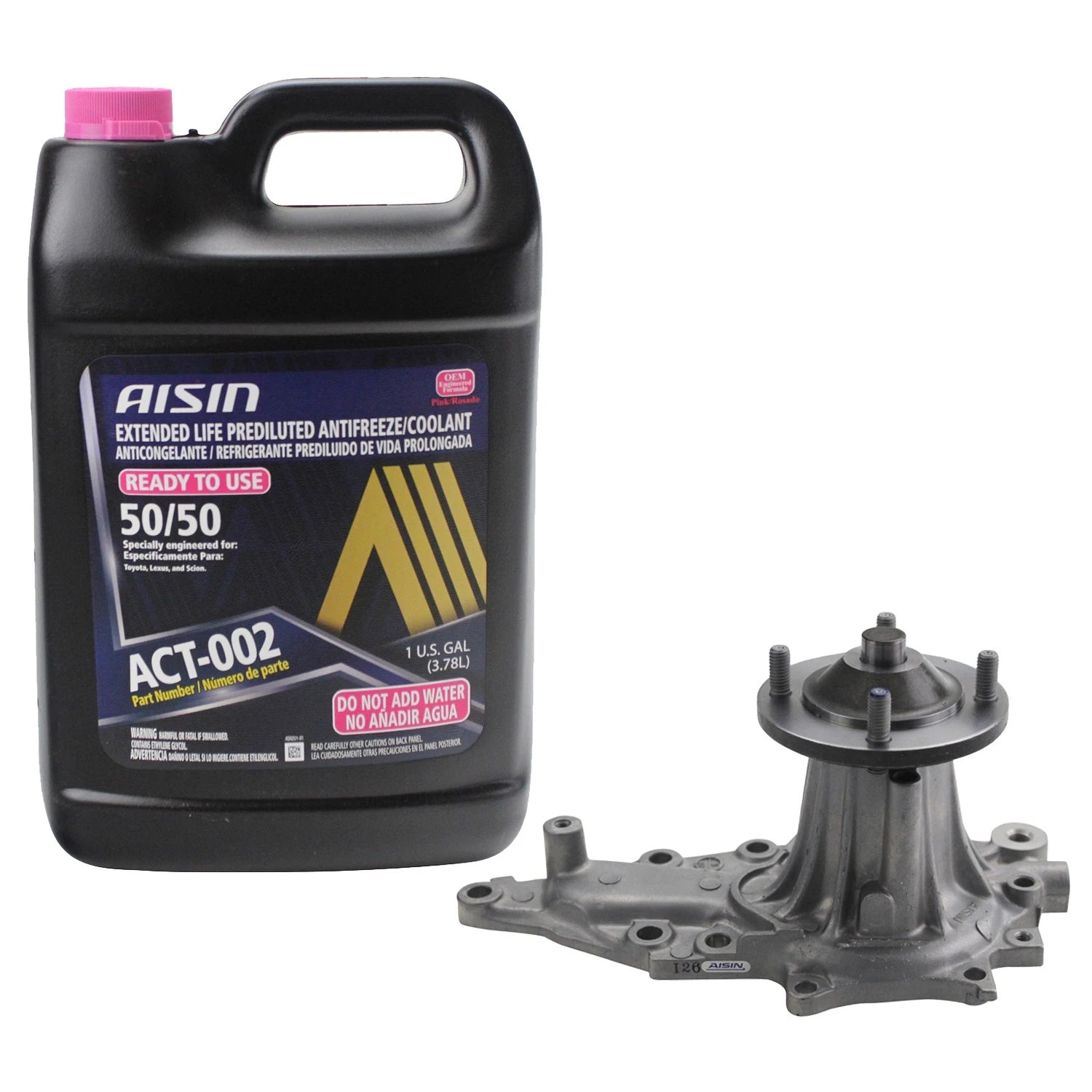 AISIN Engine Coolant & Water Pump Kit for GS300 SC300 Supra (1992–2005)
