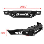 Front Bumper with LED Light D-Rings for Ford F-150 (2018-2020)