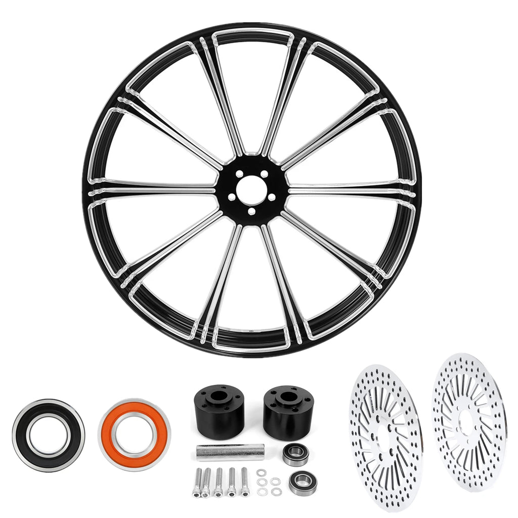 23" Front Wheel Rim Brake Rotor for Harley Touring ABS (2008–2021)