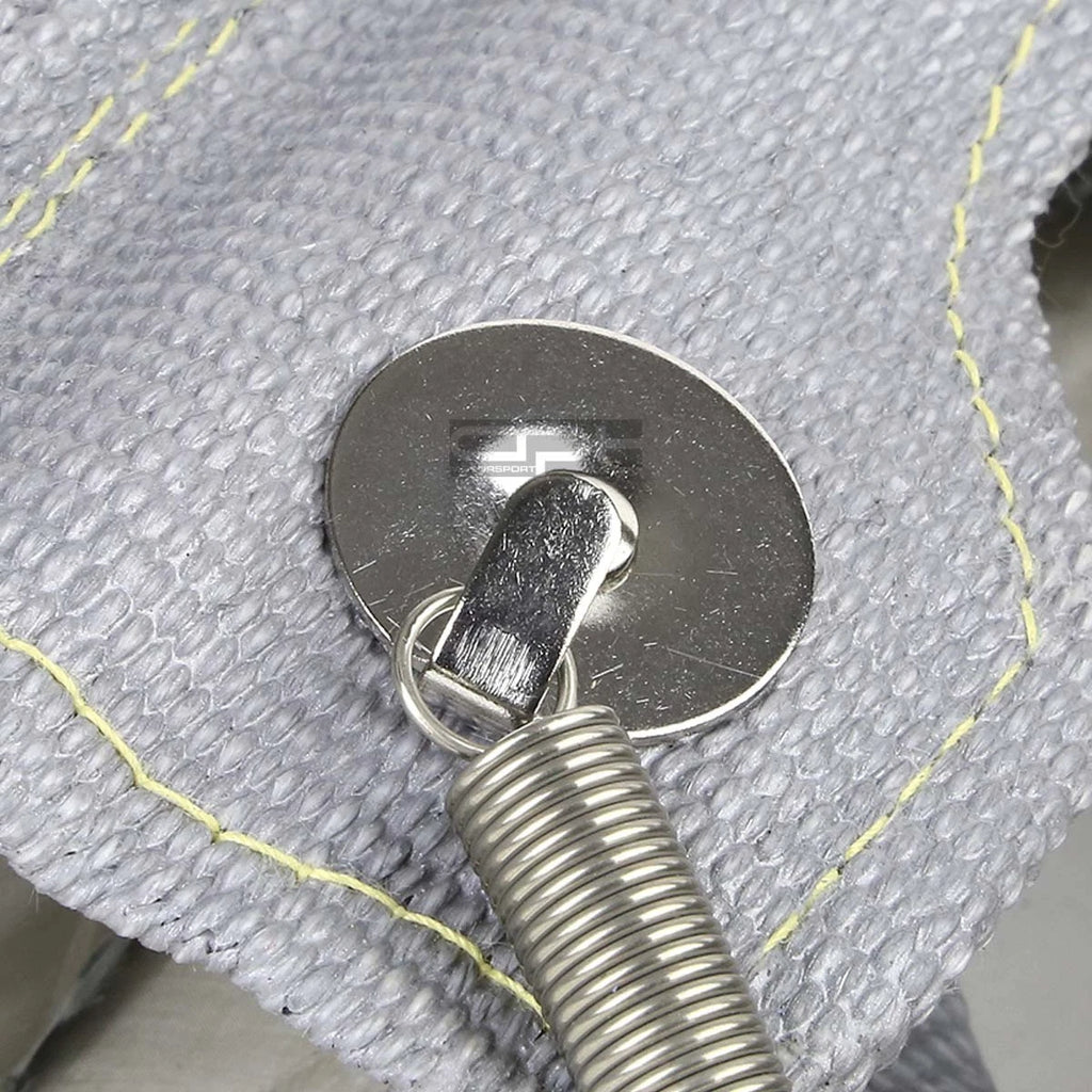 T25/T28 GT25 GT28/30 Turbo Steel Mesh Heat Shield Blanket Wrap Kit