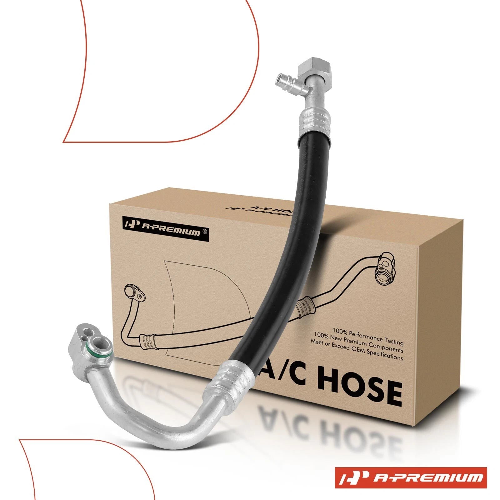 A/C Refrigerant Suction Line Hose for Toyota 4Runner (1996–1998) L4 2.7L