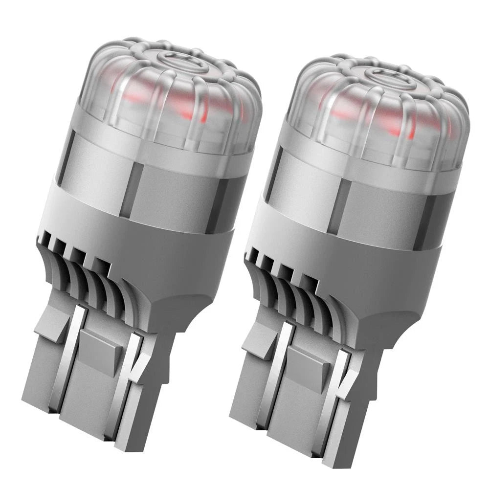 Set of 2 Red LED Stop Brake Tail Light Bulbs for Make Model