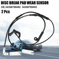 2X Brake Pad Wear Sensor for BMW M6 (2006–2010) 34356789492
