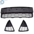 Set of 3 Honeycomb Mesh Lower Grilles for Ford Focus S/SE (2012–2014)