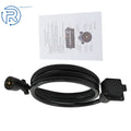 7-Way 7 Pin Trailer Extension Cord for RV Trailer (4-12FT)