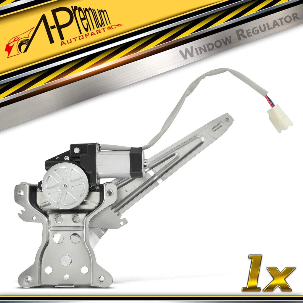 Rear Driver Side Power Window Regulator with Motor for Pontiac Vibe (2003–2008)