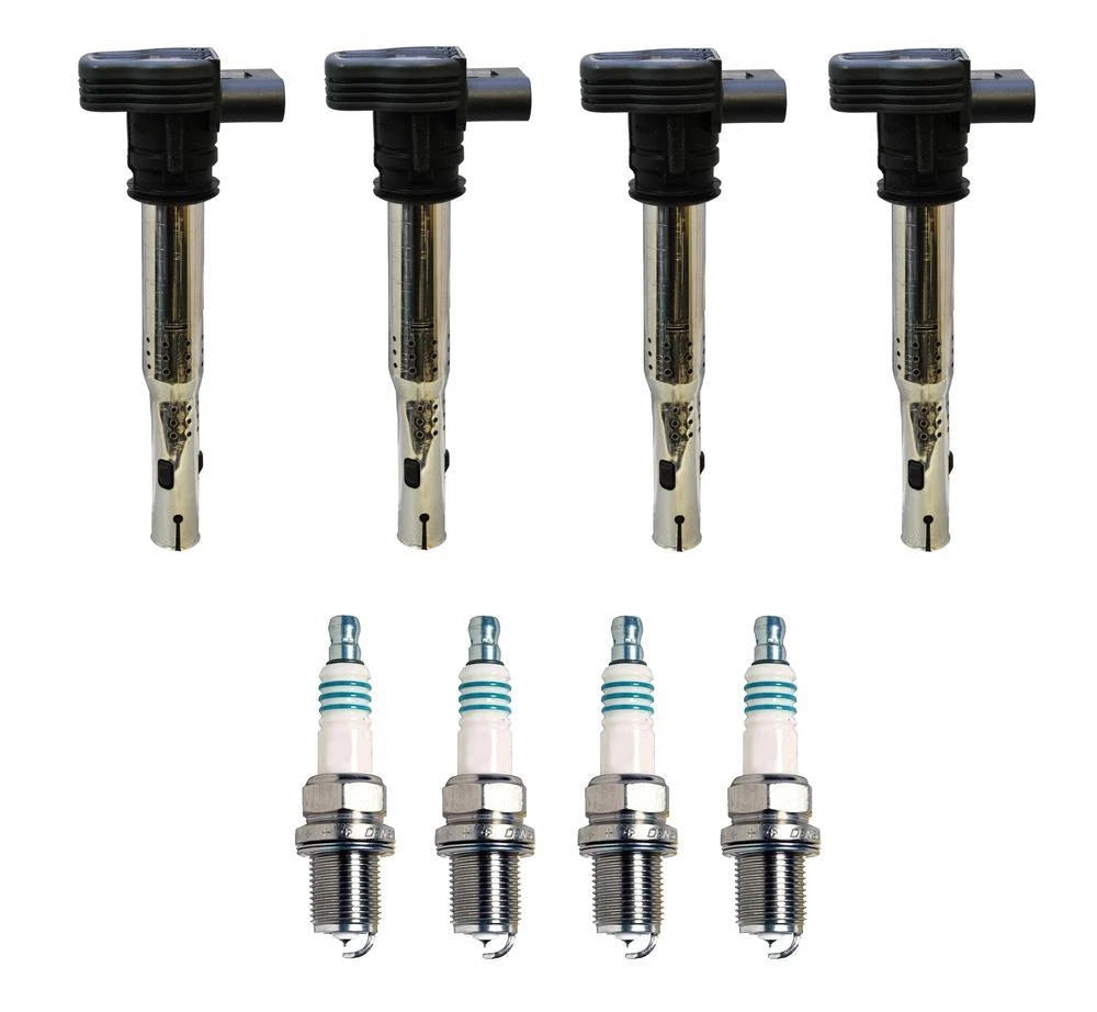 Set of 4 Denso Ignition Coils for Iridium Power (Gap 0.044)