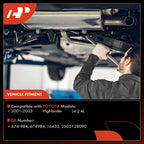 Catalytic Converter with Integrated Exhaust Manifold for Toyota Highlander (2001â2003)