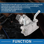 Idle Air Control Valve for Mitsubishi Lancer (2006) No.MD614946A