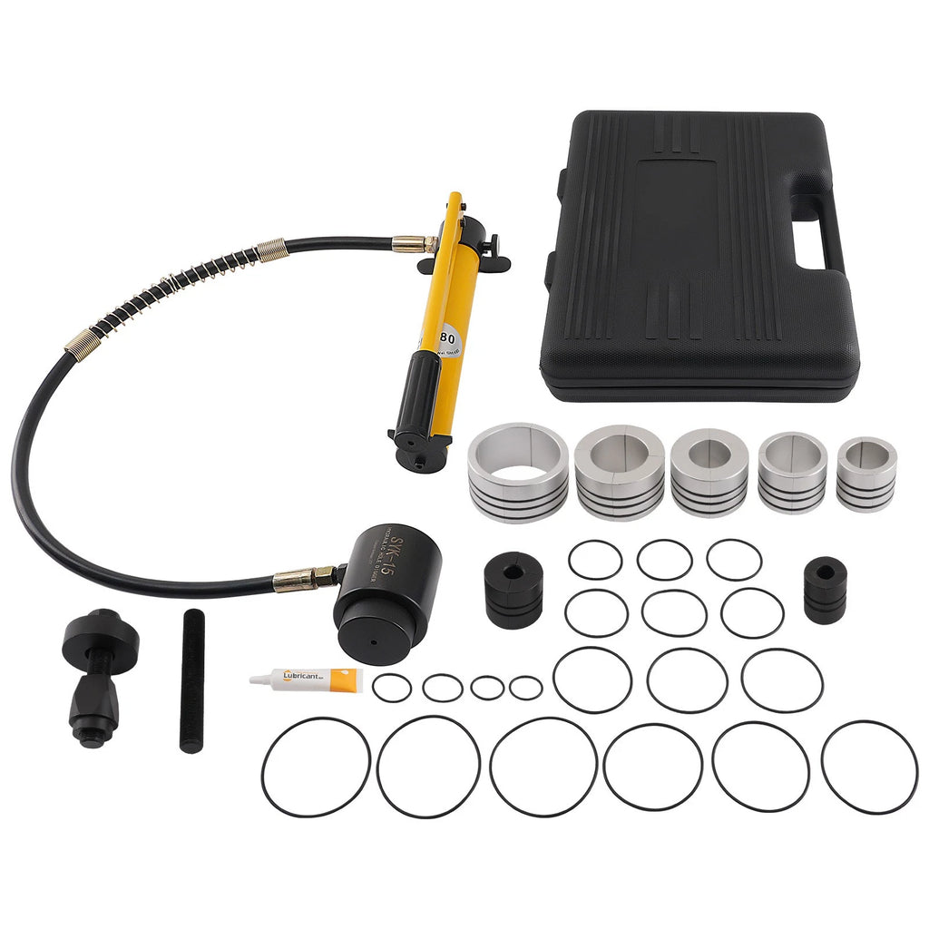 Hydraulic Exhaust Pipe Expander Tool Kit for Manual Tailpipe (1-5/8" to 4-1/4")