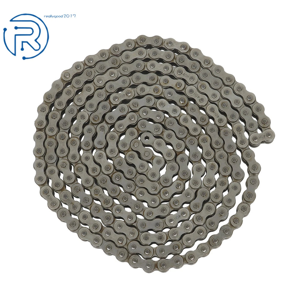 10 Feet of 40H Roller Chain for Various Applications