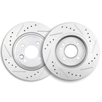 Front Rear Brake Rotors + Ceramic Pads for Mini Cooper (2002–2006)