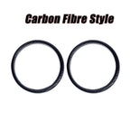 Carbon Fiber Look Speedometer Cover Ring for Ford Mustang (2015–2020)