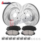 Front Disc Rotors Pad Kit for Toyota Matrix (2009–2013) RAV4 (2006–2018)
