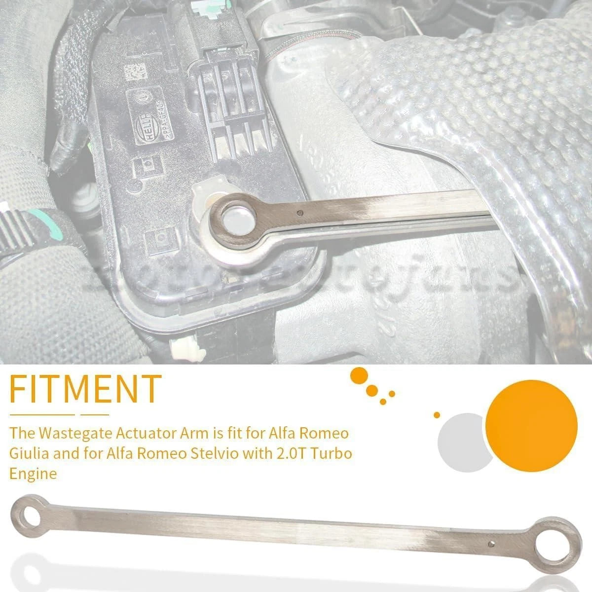 Wastegate Actuator Arm for Alfa Romeo Giulia Stelvio (2017–2023) P0299