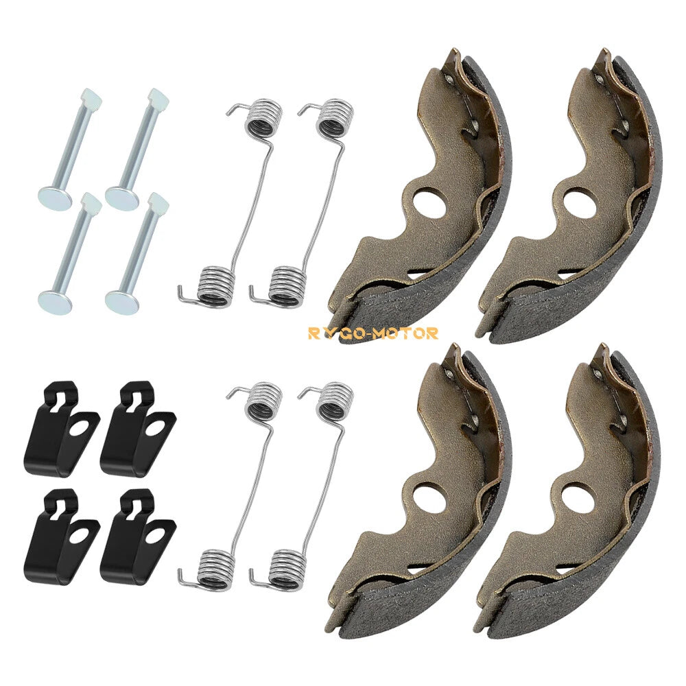 Front Brake Shoes Springs W/Pins for Honda TRX200 TRX250 (2000–2006)