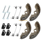 Front Brake Shoes Springs W/Pins for Honda TRX200 TRX250 (2000–2006)