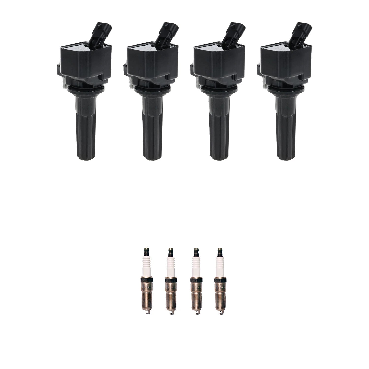 Set of 4 Ignition Coils & Spark Plugs for GMC Canyon Colorado (2004–2012)