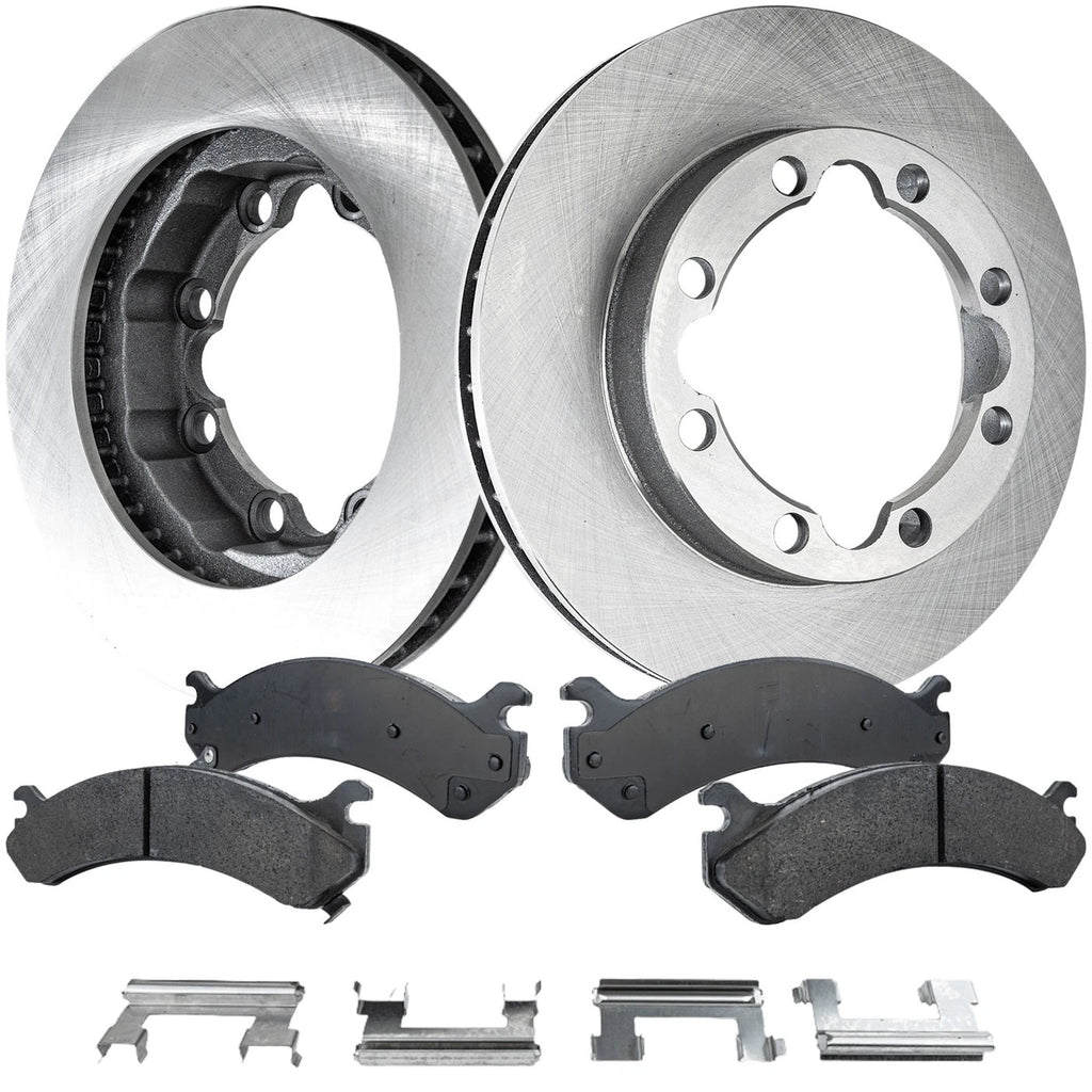 Disc Brake Rotor and Pad Kit for Chevrolet Suburban 2500 (2000)