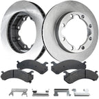 Disc Brake Rotor and Pad Kit for Chevrolet Suburban 2500 (2000)