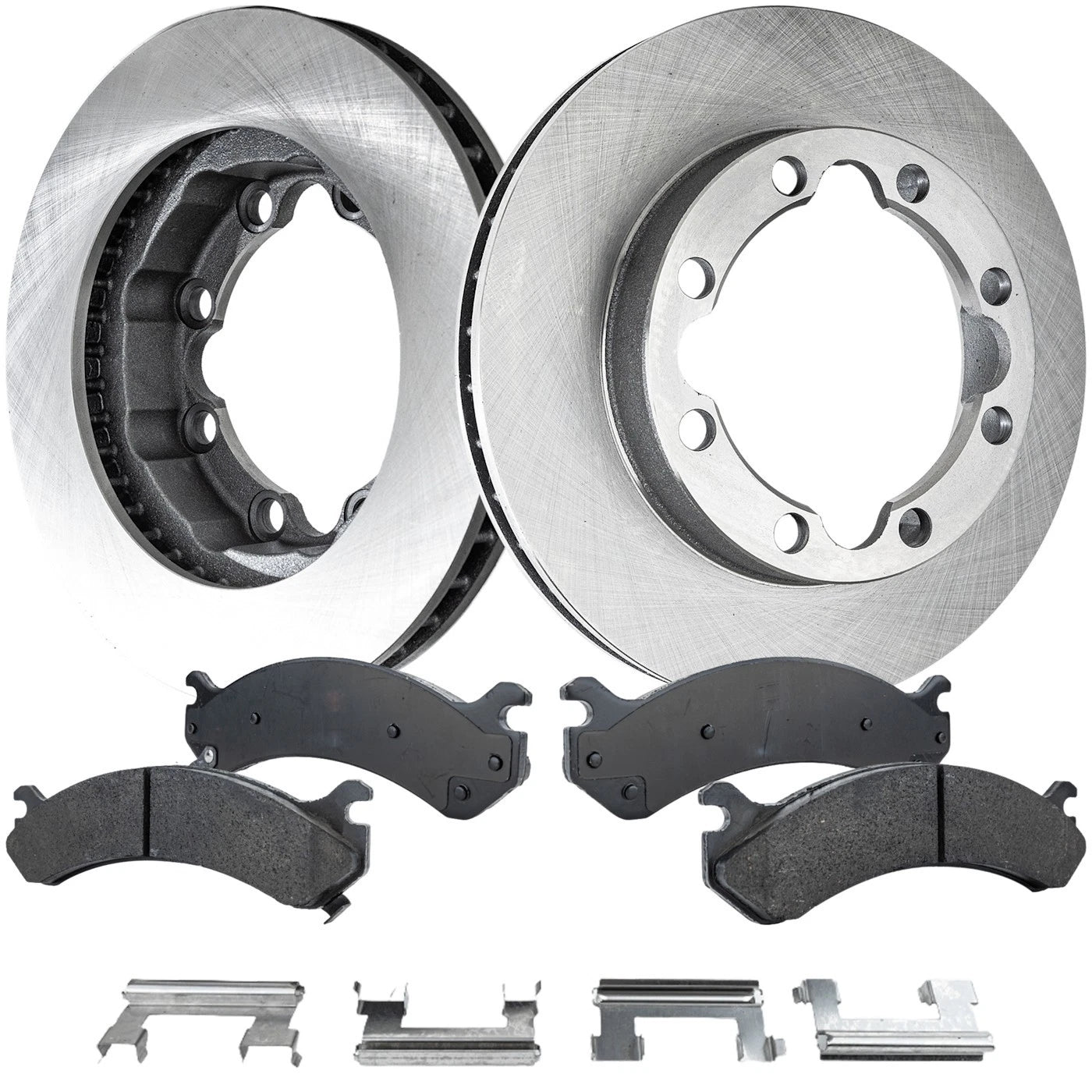 Disc Brake Rotor and Pad Kit for Chevrolet Suburban 2500 (2000)