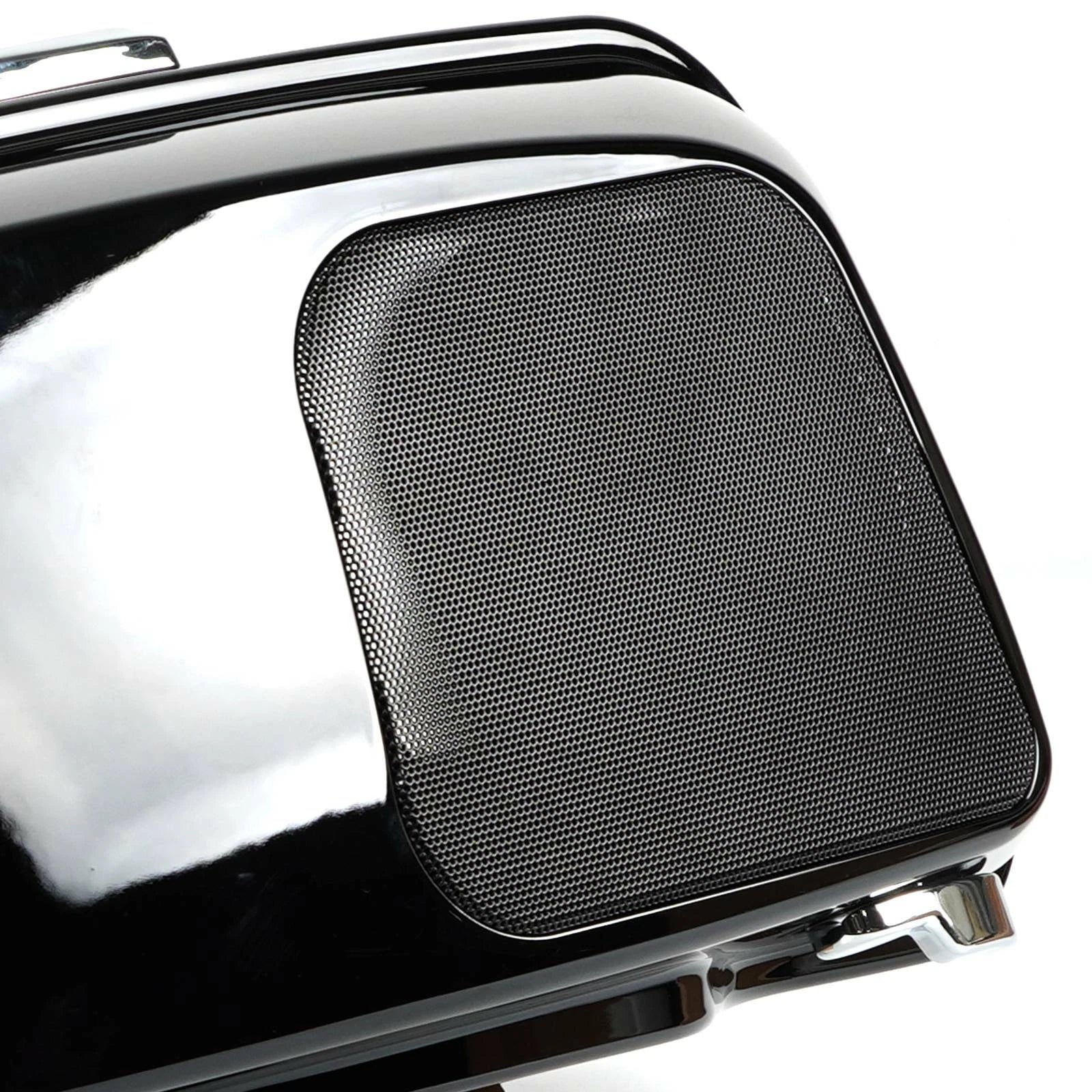 5" Stretched Extended Hard Saddlebags with 6x9" Speaker Lid for Harley Touring