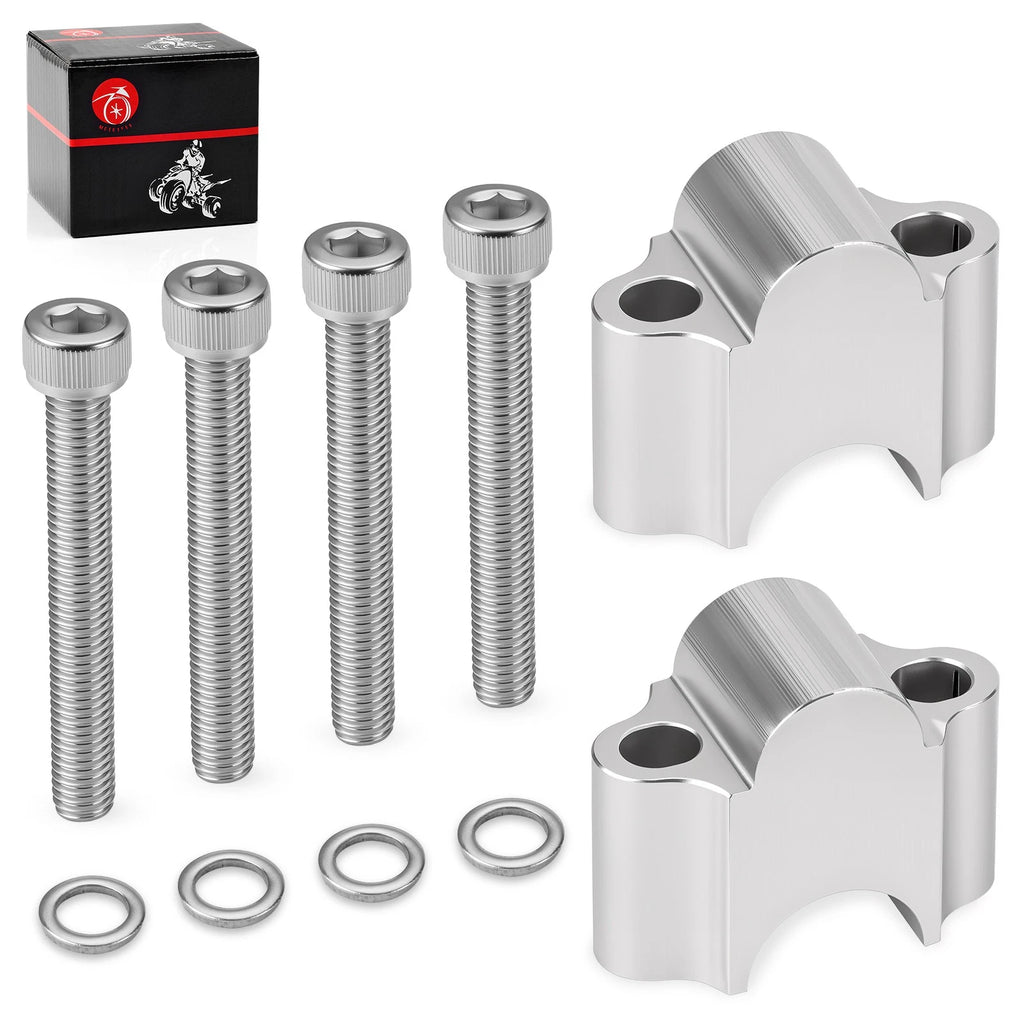 30mm Height Bar Risers Kit for Honda Yamaha Suzuki (7/8" Handlebar)