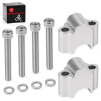 30mm Height Bar Risers Kit for Honda Yamaha Suzuki (7/8" Handlebar)