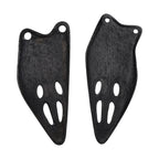 Real Carbon Fiber Foot Protection Board for Kawasaki ZX-6R 636 (2019–2025)