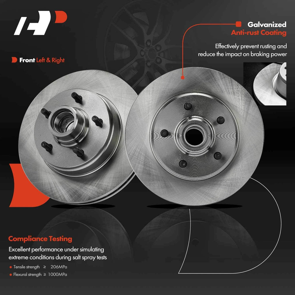 Front Disc Brake Rotors for Chevy Astro GMC Safari (1990–2002)