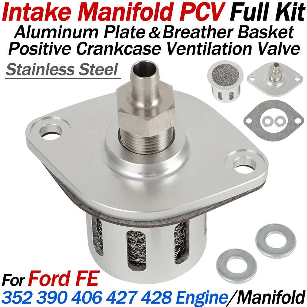 PCV Valve Kit for Ford FE 352 390 406 Engine (1961–1979)