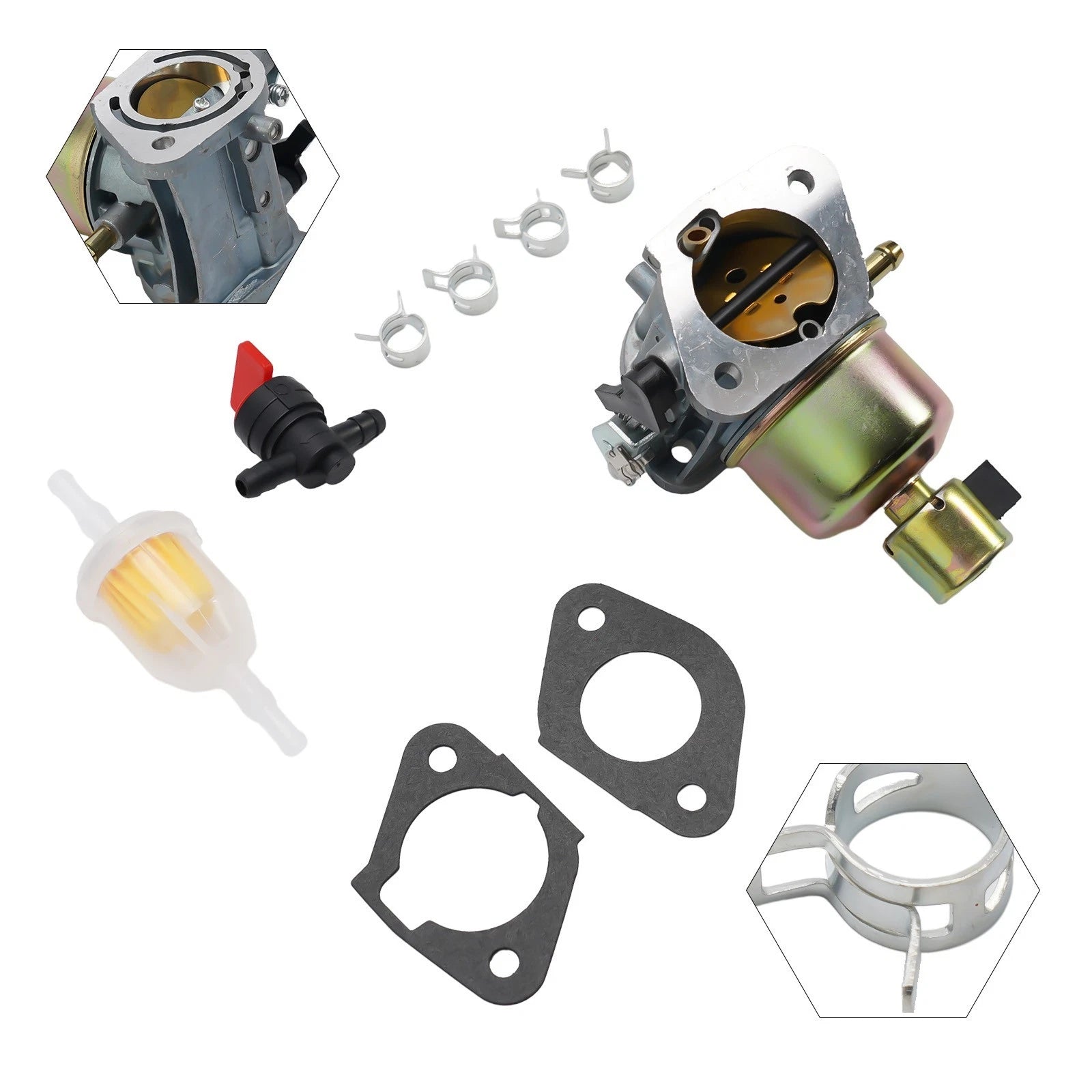 Carburetor Gasket Set for (15004-7062, 15004-0986)