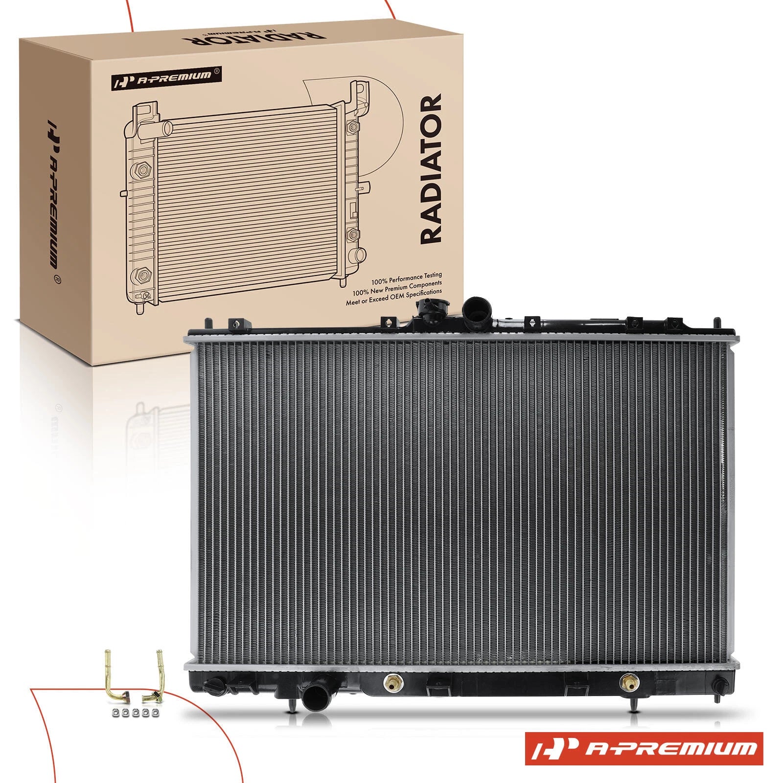 Radiator with Oil Cooler for Mitsubishi Outlander (2003–2006)
