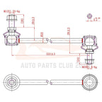 10pcs Front Ball Joints Control Arm Tie Rod End for Volvo S60 V70 (2001–2007)