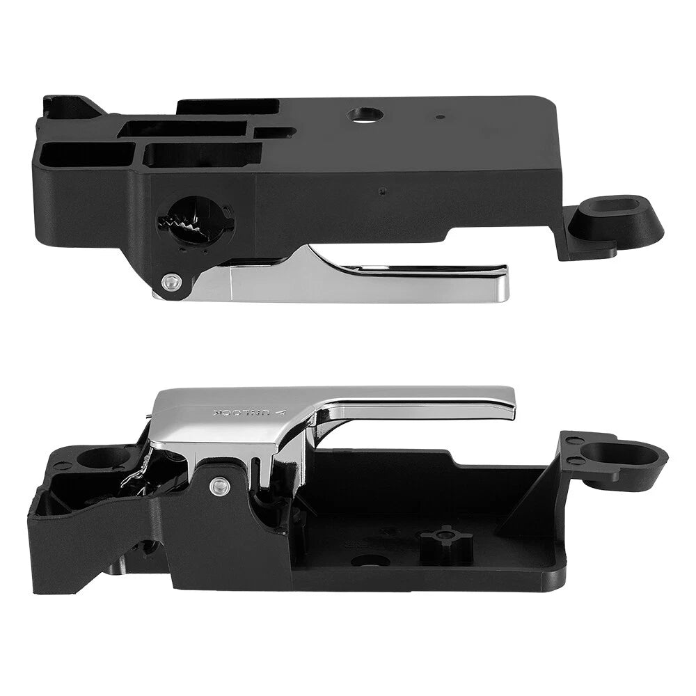 Front Rear Left Right Inner Inside Door Handle for 2006-2012 Ford Fusion (Chrome)