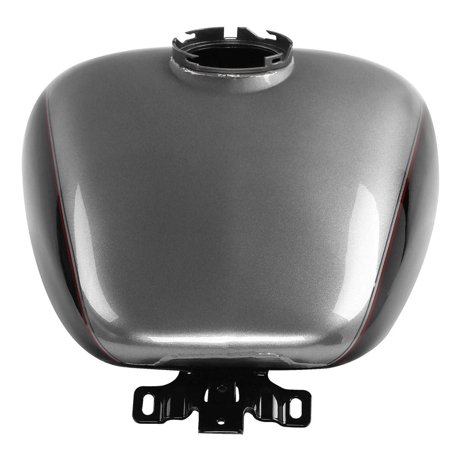 Fuel Gas Tank for Harley Electra Road Glide (2008–2024) Billet Silver/Vivid Black