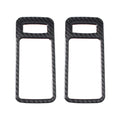 2Pcs Carbon Fiber Interior Door Handle Bowl Trim for Ford Mustang (2009–2013)