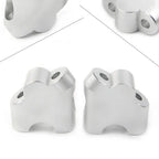 Silver Handlebar Clamp Riser for Suzuki V-Strom DL 650XT DL 1000 (2015-2020)