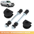 Front Sway Bar End Link Stabilizer Kit for Chevrolet Silverado 1500 2500 3500 HD (2001–2023)
