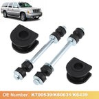 Front Sway Bar End Link Stabilizer Kit for Chevrolet Silverado 1500 2500 3500 HD (2001–2023)