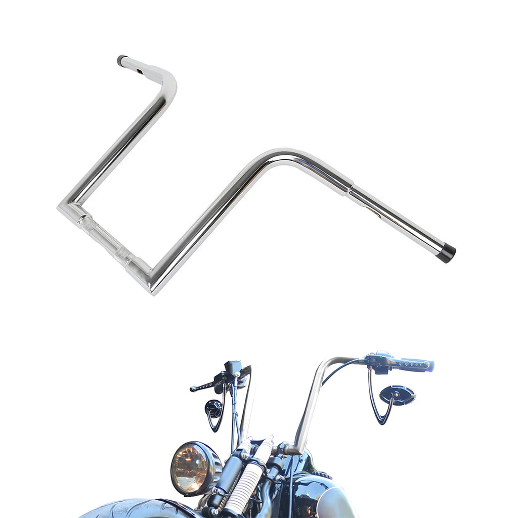 Ape Hanger Handlebar 1 1/4" 14" Rise for Harley Sportster XL883 XL1200 (2004–2023)