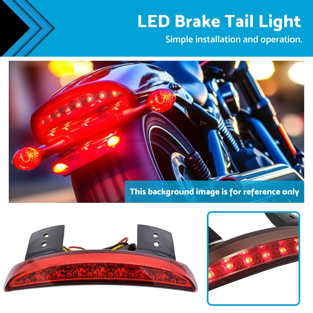 LED Rear Turn Signal Brake Tail for Harley XL 883L Sportster (2004–2023)