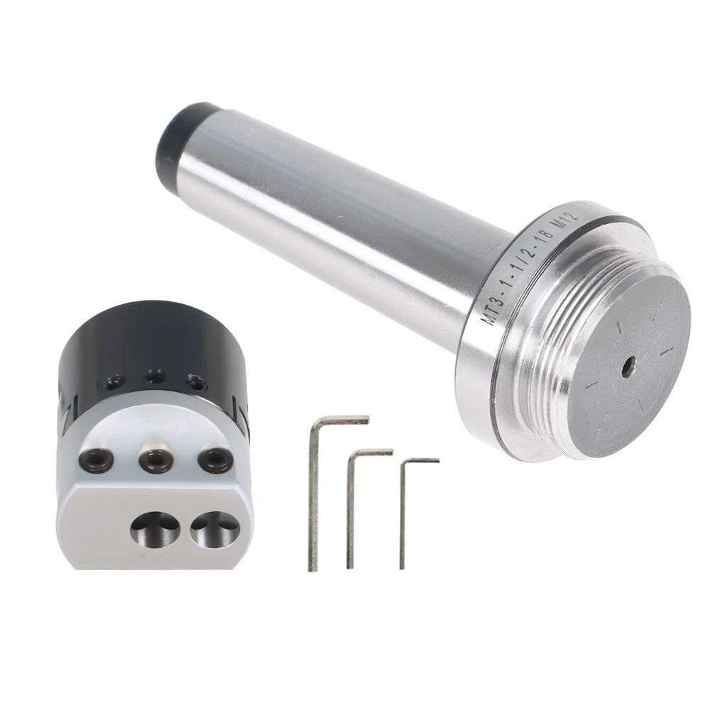 Boring Head and Taper Shank Kit for Universal Lathe Milling Tool