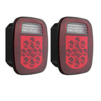 2X LED Tail Light Rear Brake Lamp for Jeep Wrangler TJ CJ YJ (1997–2006)