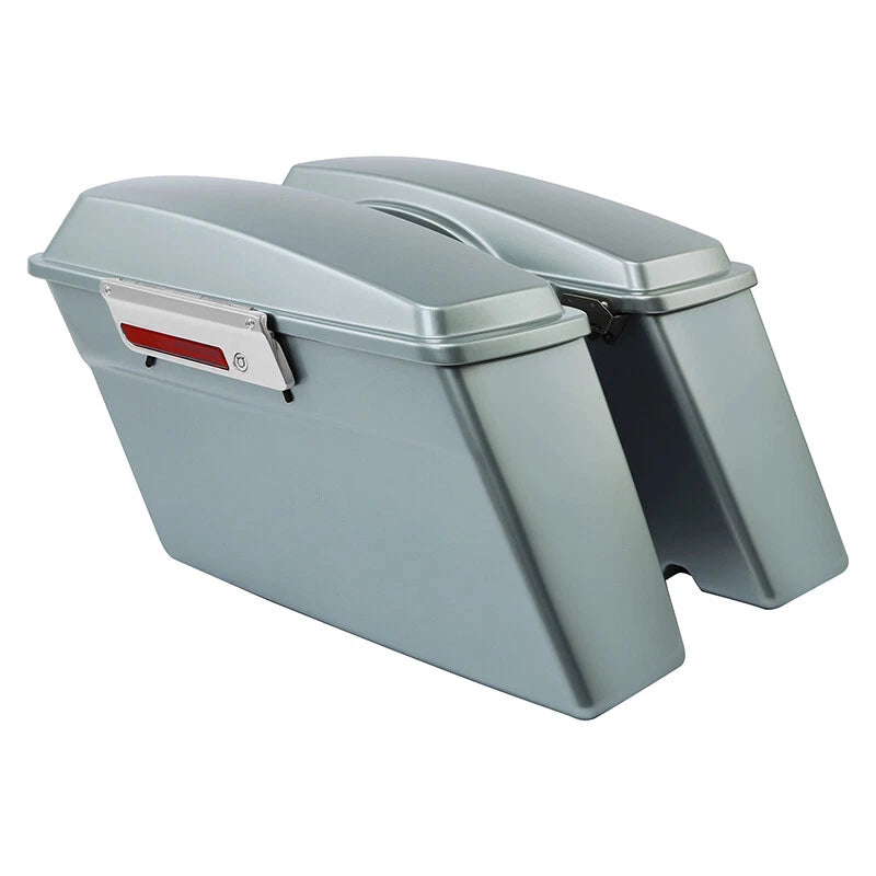 Saddle Bags for Harley Electra Road Glide King (1994–2013) - Silver