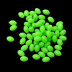 376pcs Olive Green Glow Rig Beads for Fishing Lures